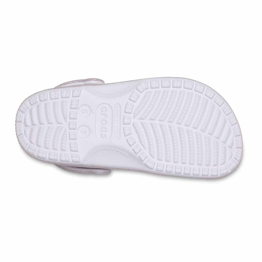 Crocs Classic Glitter Clog Unisex Grape Ice