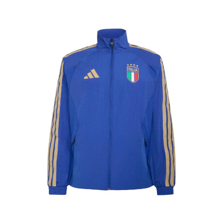 Campera adidas Italia Anthem Royal Blue