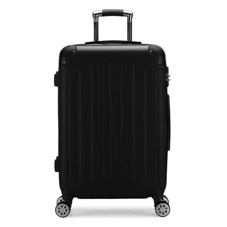 Valija Rígida 20'' Resistente Impermeable 4 Ruedas Negro1