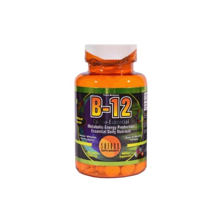 Suplemento nutritivo Saturn - Vitamina B12 100 cápsulas Suplemento nutritivo Saturn - Vitamina B12 100 cápsulas