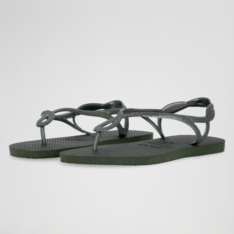 Ojotas Havaianas de Dama - HAVAIANA LUNA - HV41296974896 VERDE OLIVA