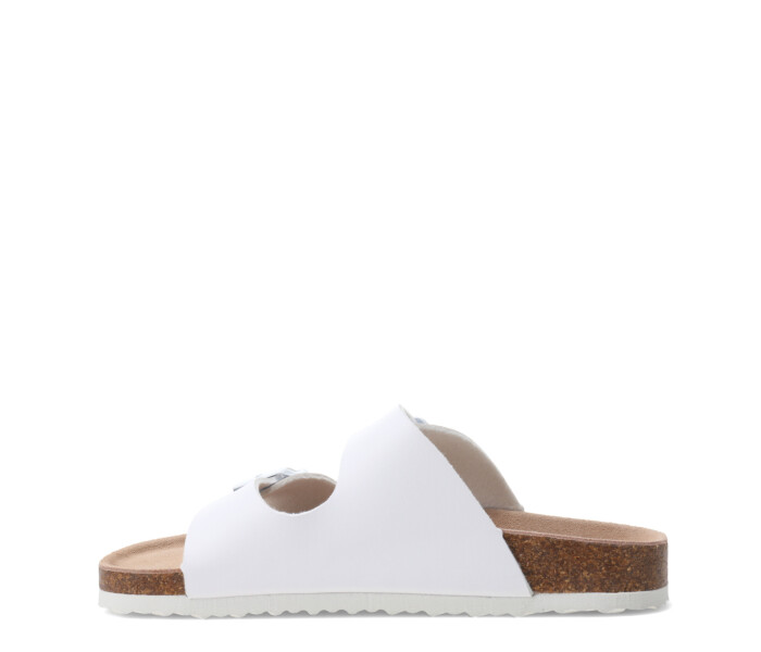 Sandalia RILEY descalza con hebillas White