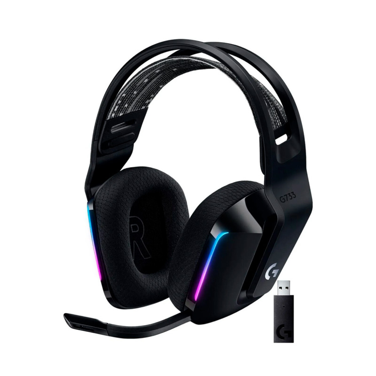 Auriculares Inalámbricos Logitech 981-000863 G733 Negro 