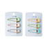 Broche pinzas colores delicados x3 unidades Broche Pinzas Colores Delicados X3 Unidades