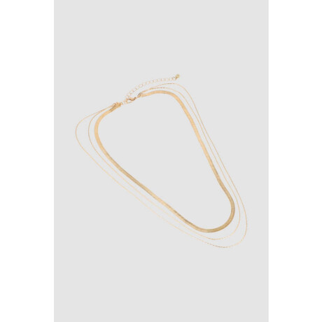 Collar dorado Oro fuerte