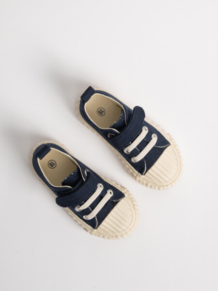 Zapatilla deportiva deportiva acordonada Azul Marino