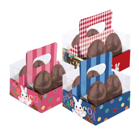 Cesta Encantada para 2 Huevos x6 - 10 x 5 x 7 cm Cesta Encantada para 2 Huevos x6 - 10 x 5 x 7 cm