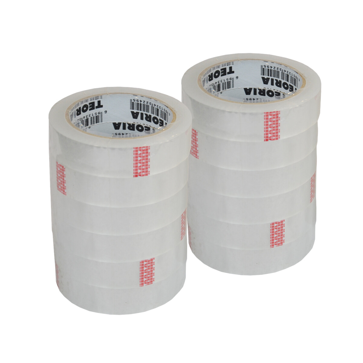 Pack Cinta teoria 24mm x 90 m - TRANSPARENTE 