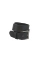 Cinturon de cuero 40 mm Negro