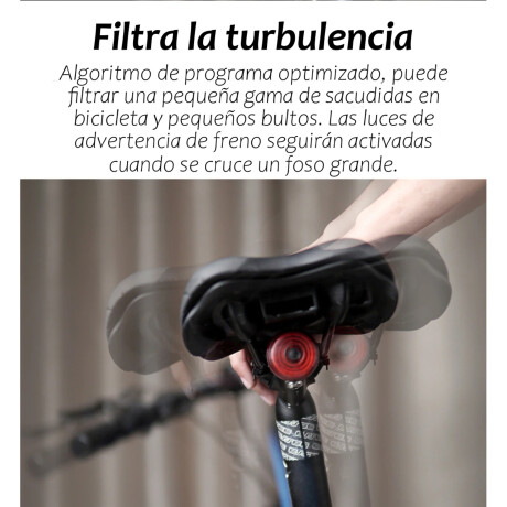 Thinkrider Luz Led Trasera Inteligente para Bicicleta con Sensor de Freno. Resistente al Agua IPX6. 001