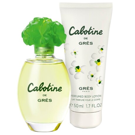 Set Perfume Grès Parfums Cabotine 50ml + Body Lotion 50ml Original Mujer