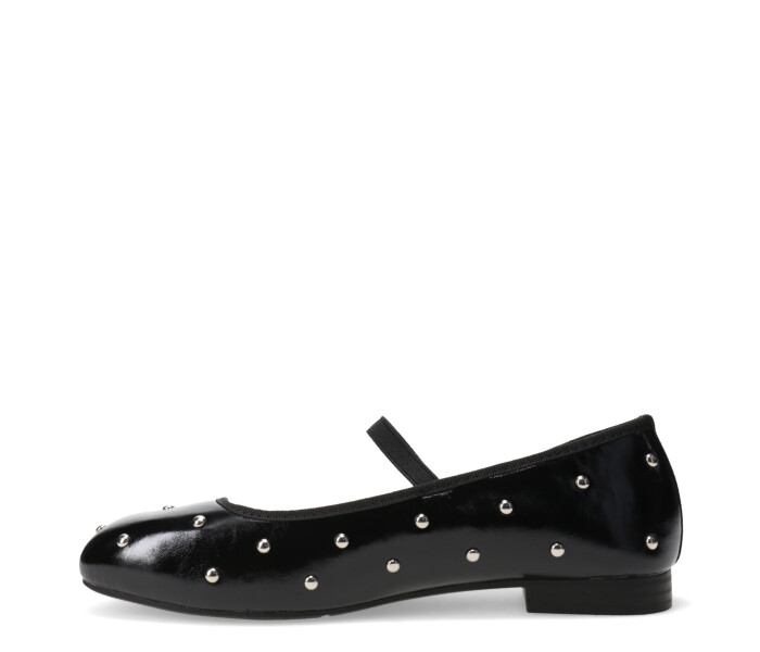 Ballerina CORALIE con tachas Black