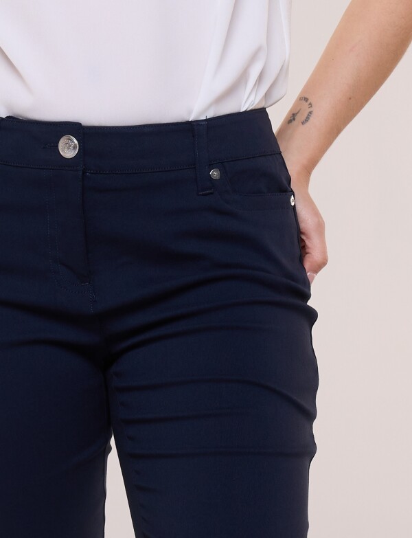 Pantalon Slim AZUL