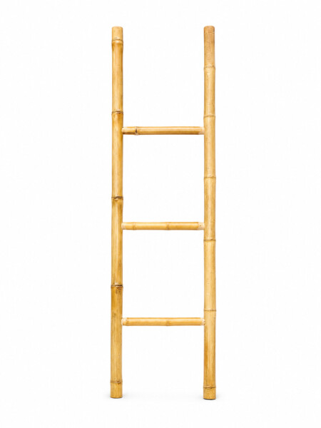 ESCALERA BAMBU BEIGE