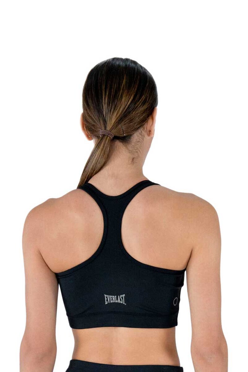 TOP MUJER EVERLAST GRAPHIC Negro