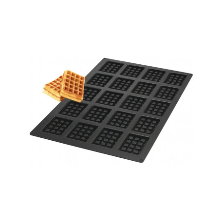 Molde de Silicona para Mini Waffle Molde de Silicona para Mini Waffle