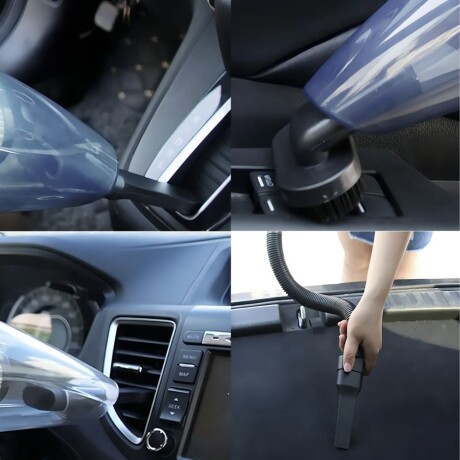 Aspiradora para Auto Inalámbrica Carga Usb 120 W Negro
