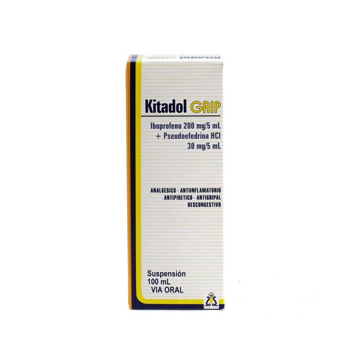 KITADOL GRIP SUSP. FR. X 100 ML. única