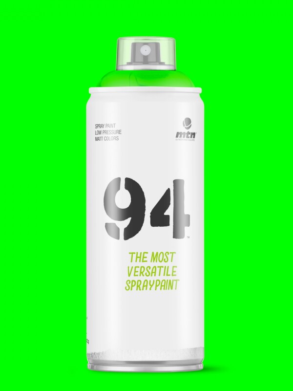 AEROSOL MTN FLUO VERDE N/A