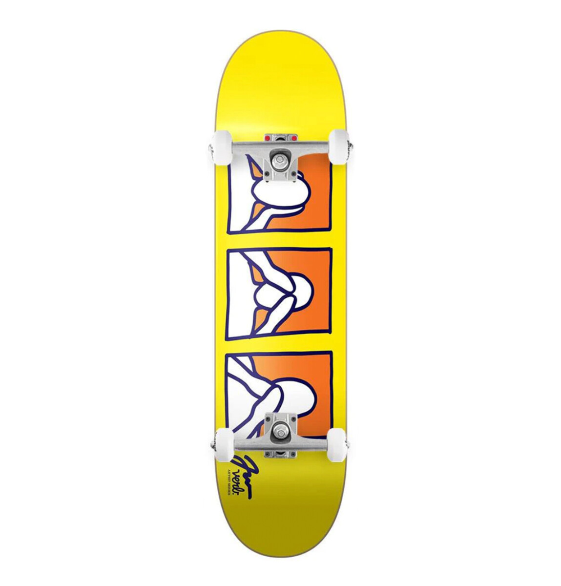 Skate Completo Verb Canvas 8.0" - White 