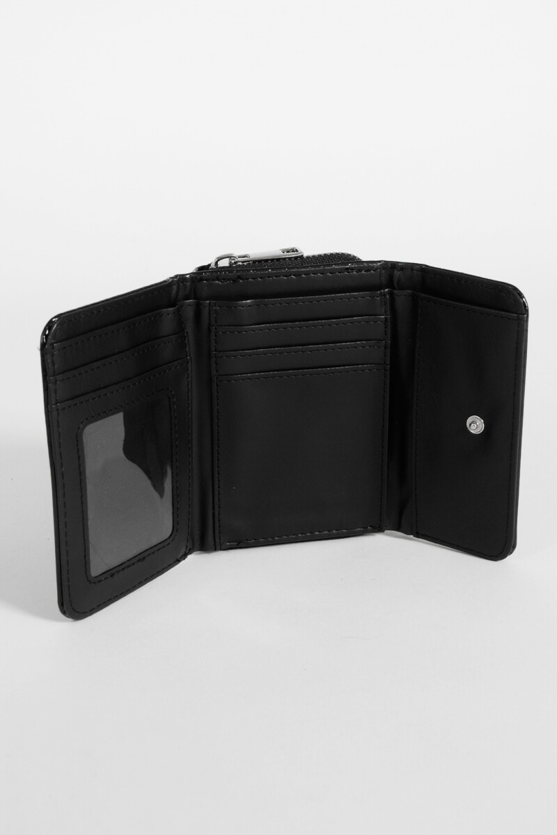 Billetera croco negro