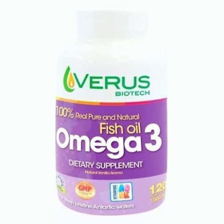 Verus Omega 3 Fish Oil 120 Cápsulas Verus Omega 3 Fish Oil 120 Cápsulas