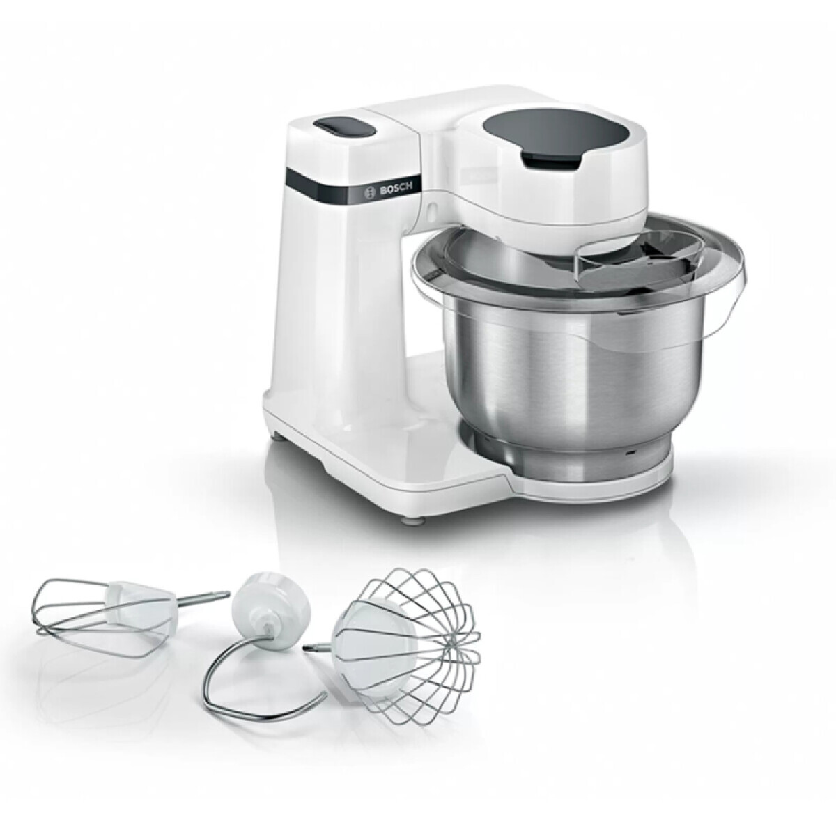 Robot de cocina Blanco - Bowls A.Inoxidable 3.8 lts.c/tapa c/Accesorios - blanco 