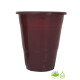 Vaso Biodegradable 360ml x10 Cranberry