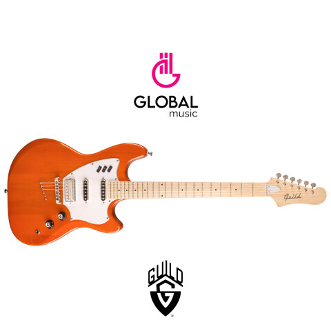 Guitarra Guild Surfliner Sunset Orange Guitarra Guild Surfliner Sunset Orange