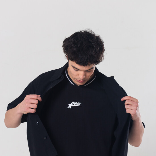 Camisa Pulau Rules Negro