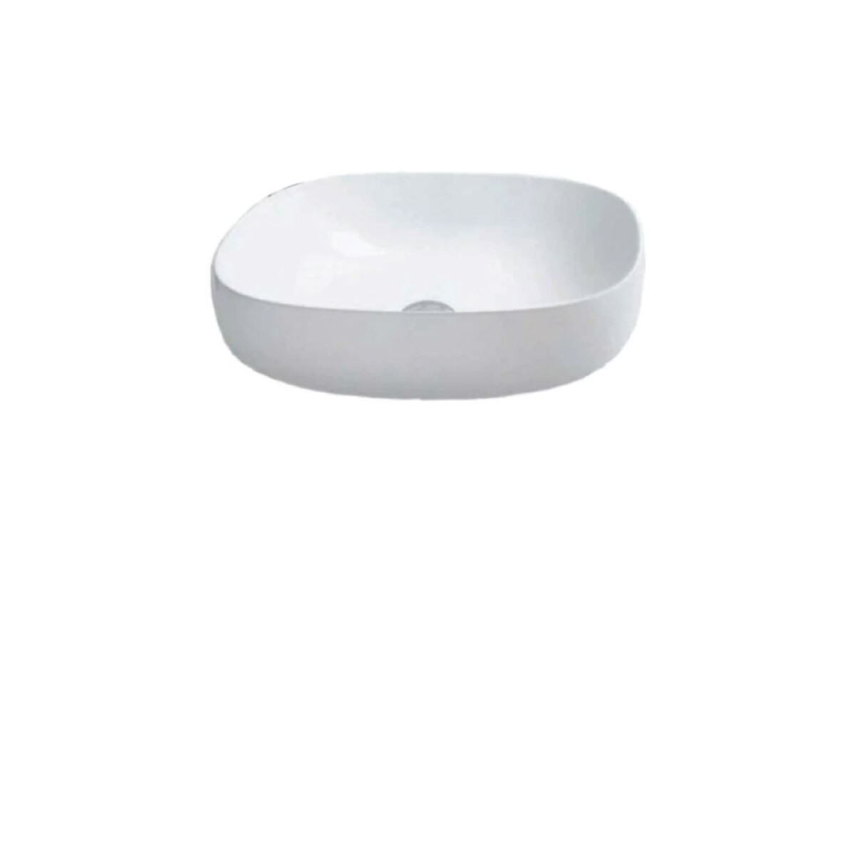 Lavatorio de Apoyo Rectangular Blanco