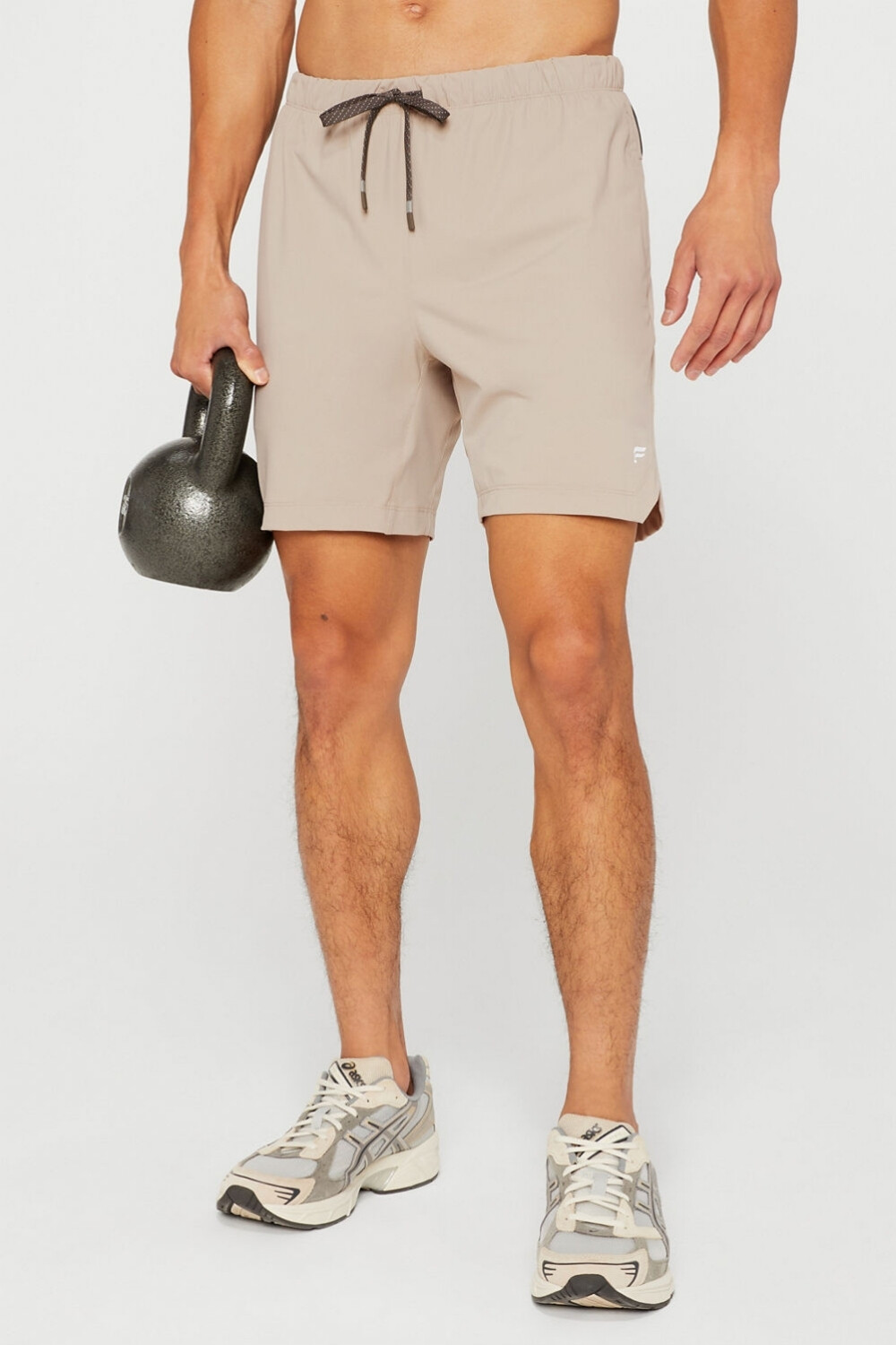 Short The 7 One Short (Lined) Hombre Brutalist Khaki / Taupe Slate