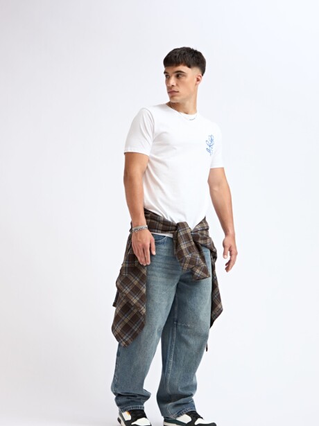 JEAN NIZA AZUL MEDIUM