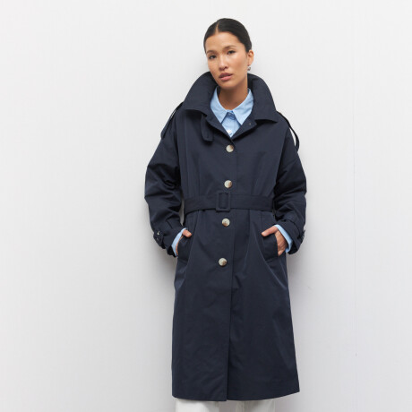 TRENCH CRANNY Azul Marino