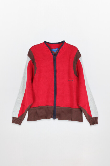 Campera Tejida Alaska Cherry