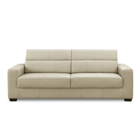 Sofa 3 Cuerpos Cuero Sublime Arena Sofa 3 Cuerpos Cuero Sublime Arena