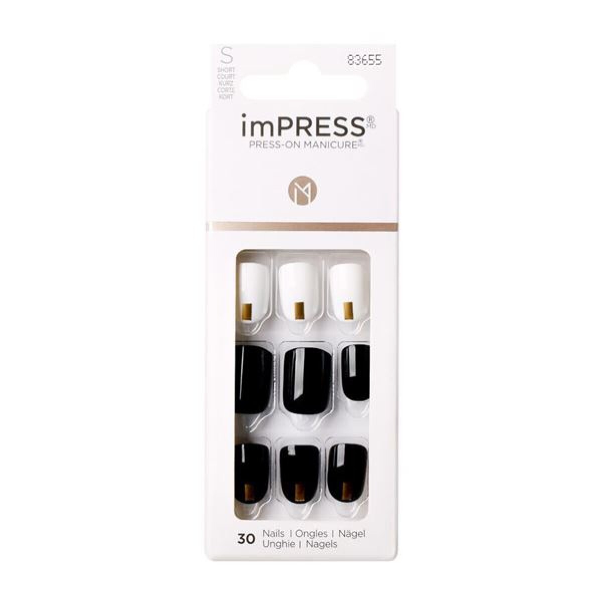 Uñas autoadhesivas Impress oferta especial! - Midnight Drive 