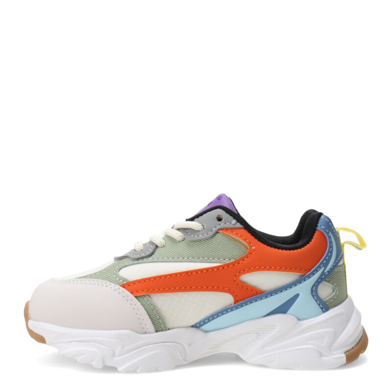 Championes de Niños Croco Kids GRIPO acordonado Multicolor