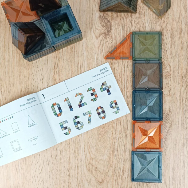 Juego magnetico imanes 60 piezas- colores tierra Juego Magnetico Imanes 60 Piezas- Colores Tierra