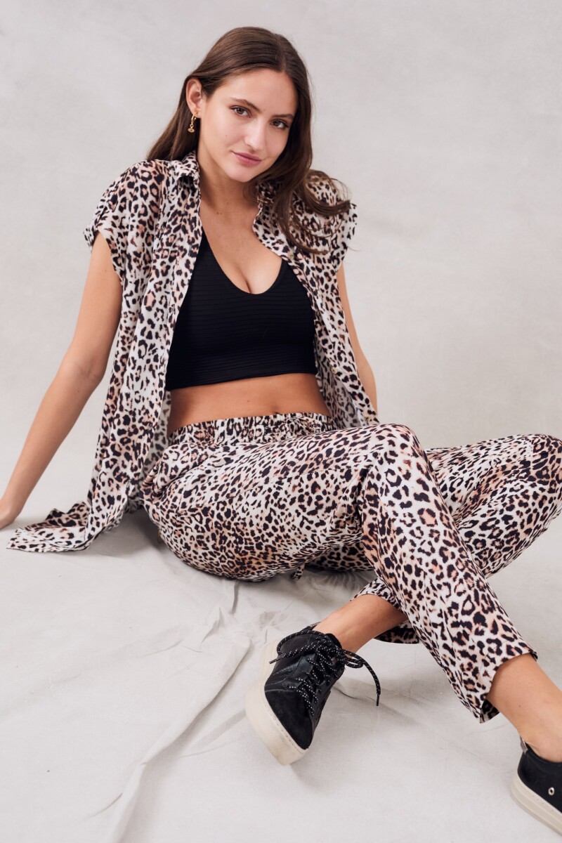 Blusa Animal Print Multi