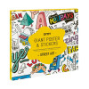 Poster para completar con stickers Street Art
