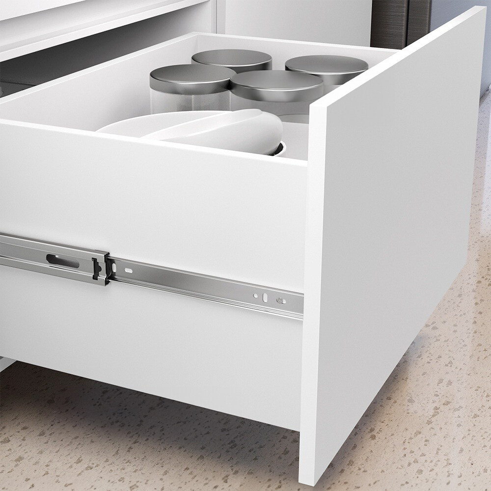 Bajo mesada 70 cm - 1 Puerta 1 Cajón - Rainha Blanco