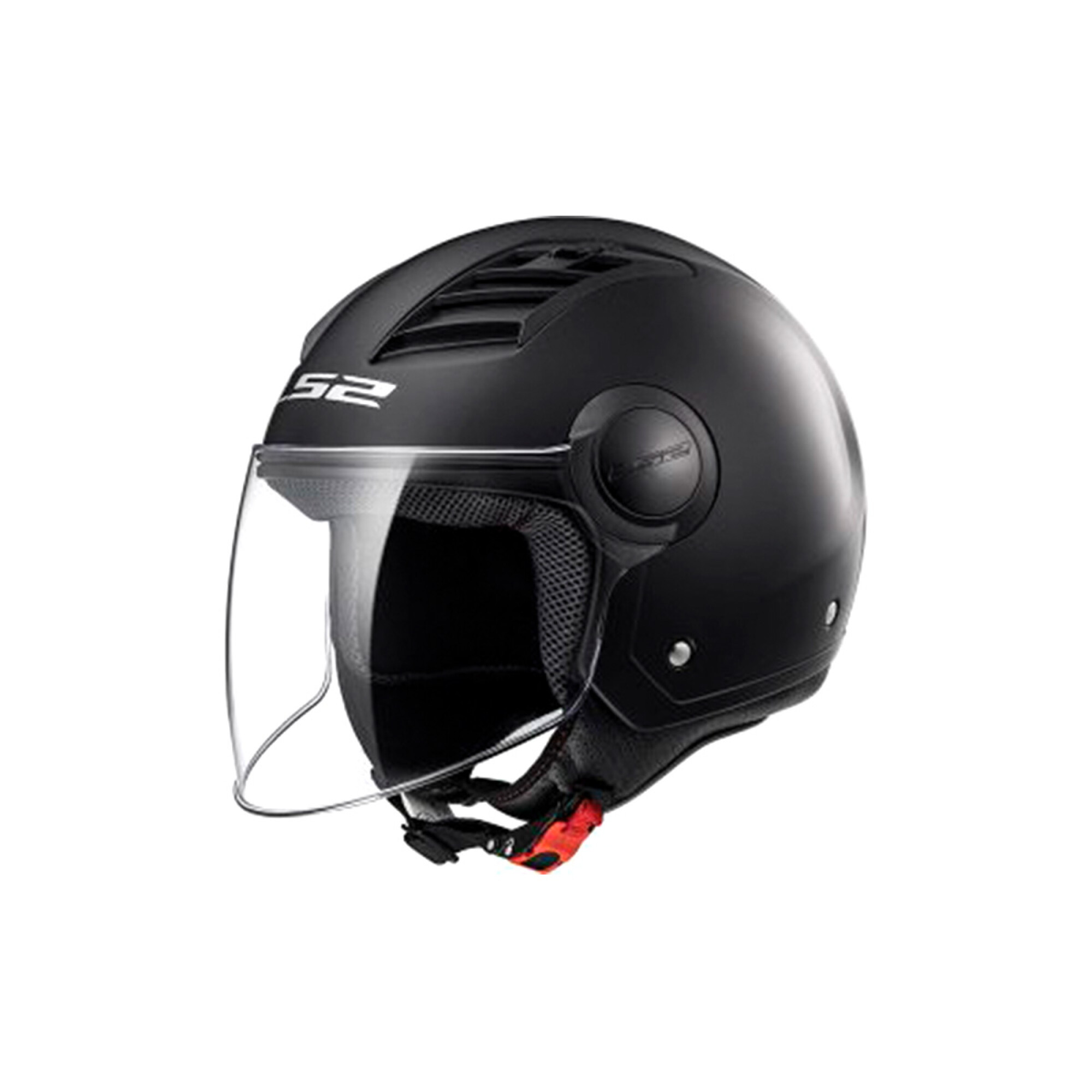 Leia antiguo Personificación Casco LS2 Airflow L OF562 - Solid Negro Mate — Bike Up