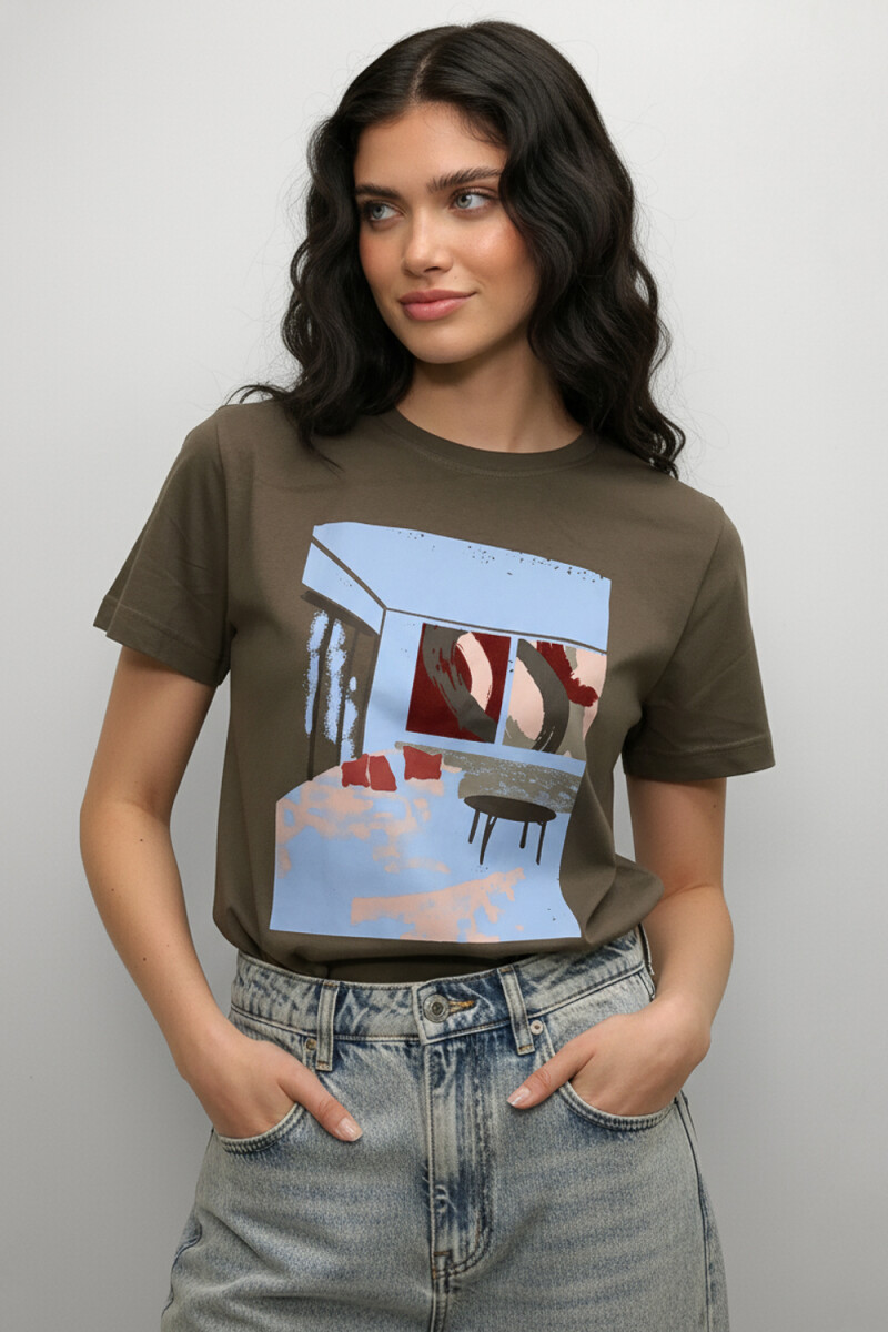 Remera Kalomi - Estampado 2 