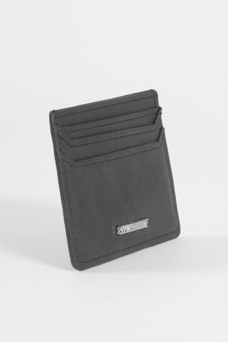 Tarjetero basic negro