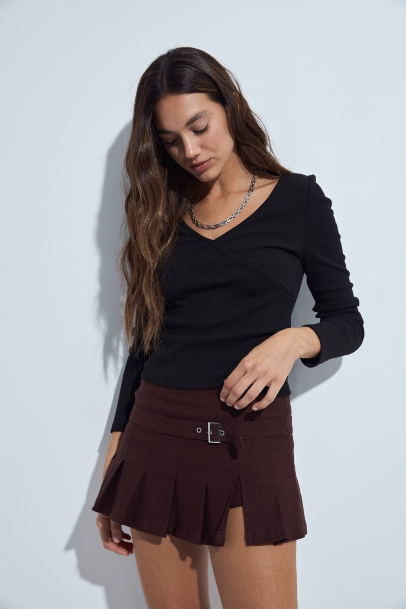 FALDA WOLF Chocolate