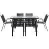 JGO MESA NEGRO P/JARDIN 7PZAS Unica