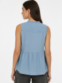 Blusa Tailer Azul Piedra