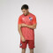 Remera manga corta FTBL Nacional Hombre Rojo, Rojo, Blanco