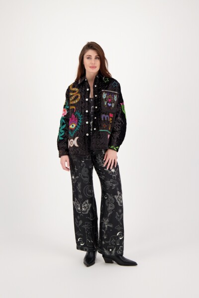 CHAQUETA Negro